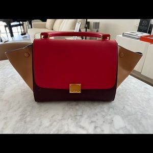 Celine Trapeze multi color bag